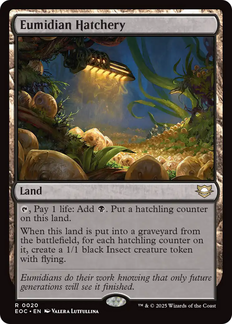 Eumidian Hatchery [Edge of Eternities Commander] | Exor Games Summserside