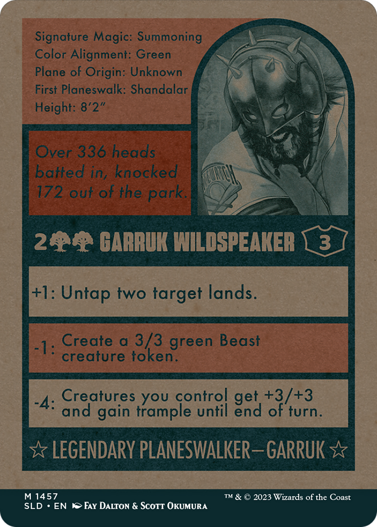 Garruk Wildspeaker [Secret Lair Drop Series] | Exor Games Summserside