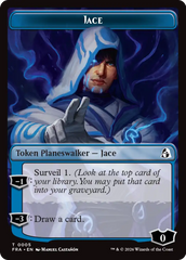Illusion // Jace Double-Sided Token [Reality Fracture Tokens] | Exor Games Summserside