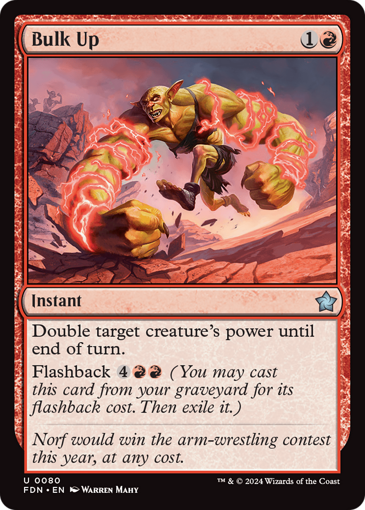 Bulk Up [Foundations] | Exor Games Summserside
