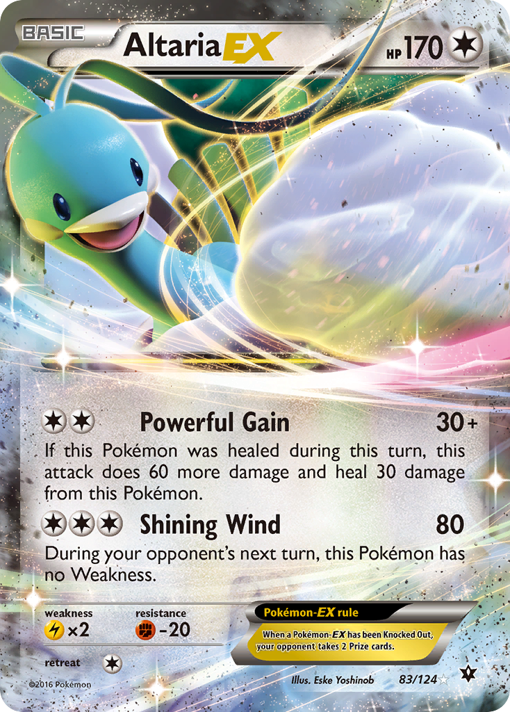 Altaria EX (83/124) [XY: Fates Collide] | Exor Games Summserside