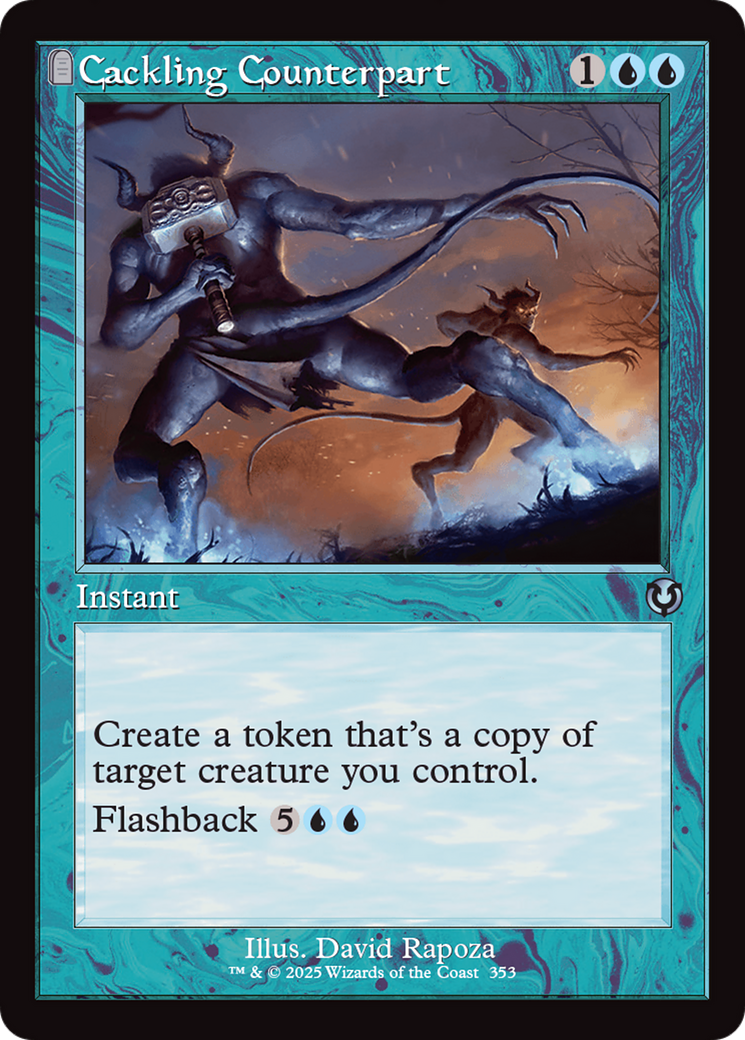 Cackling Counterpart (Retro Frame) [Innistrad Remastered] | Exor Games Summserside