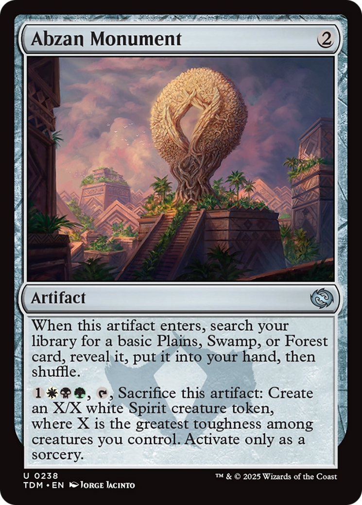 Abzan Monument [Tarkir: Dragonstorm] | Exor Games Summserside