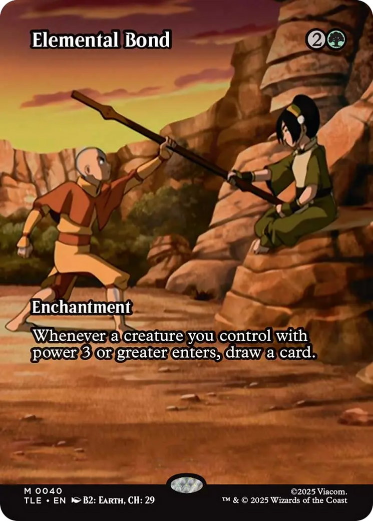 Elemental Bond (Borderless) [Avatar: The Last Airbender: Eternal-Legal] | Exor Games Summserside