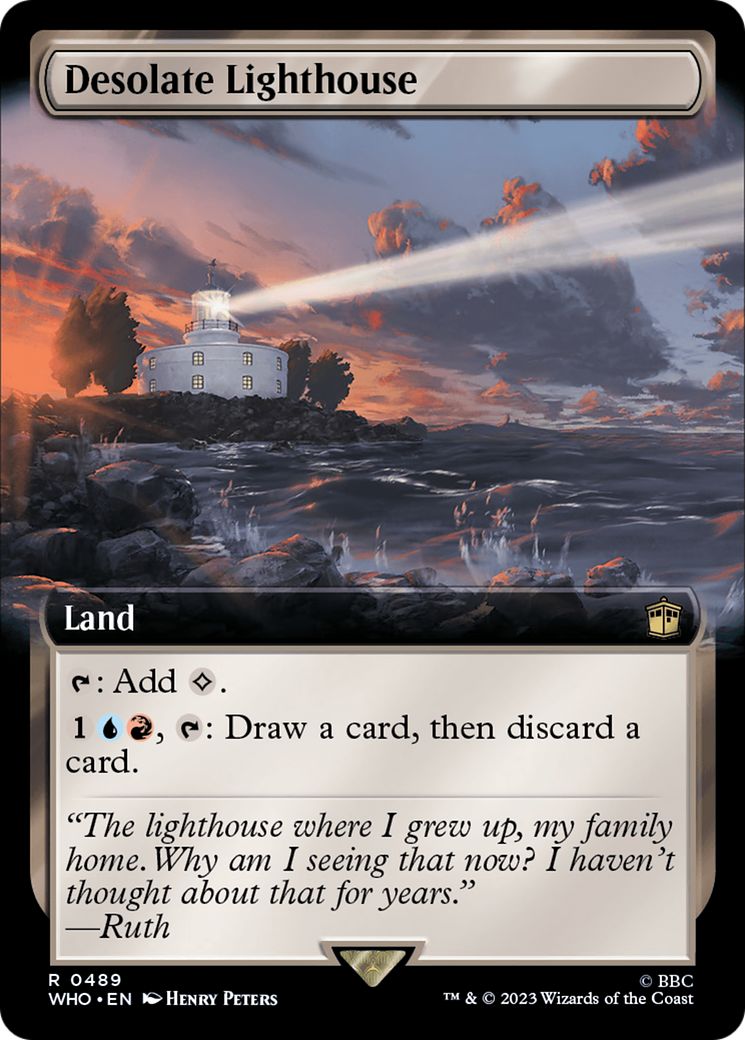 Desolate Lighthouse (Extended Art) [Doctor Who] | Exor Games Summserside