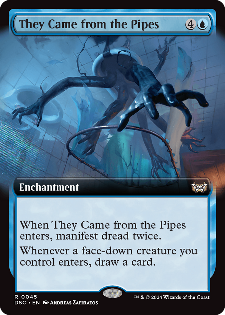 They Came from the Pipes (Extended Art) [Duskmourn: House of Horror Commander] | Exor Games Summserside
