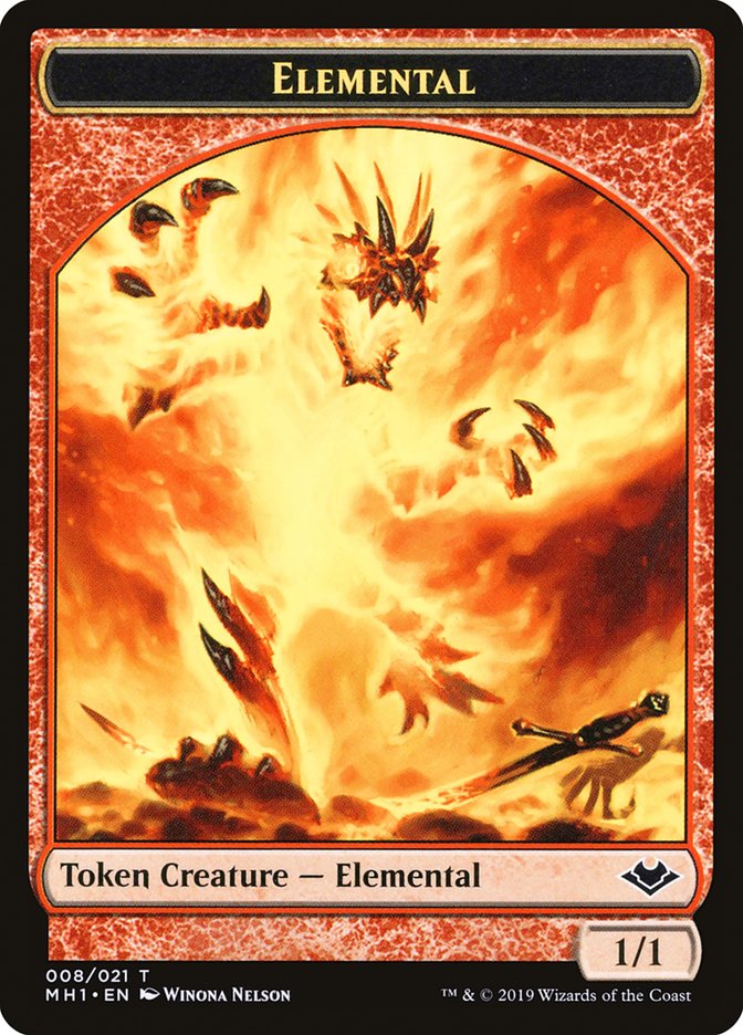 Elemental Token (008/021) [Modern Horizons Tokens] | Exor Games Summserside