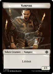 Vampire // Spirit Double-Sided Token [The Lost Caverns of Ixalan Tokens] | Exor Games Summserside