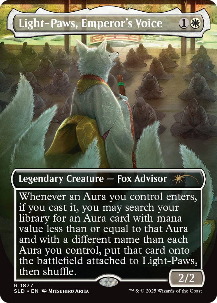 Light-Paws, Emperor's Voice (Rainbow Foil) [Secret Lair Drop Series] | Exor Games Summserside