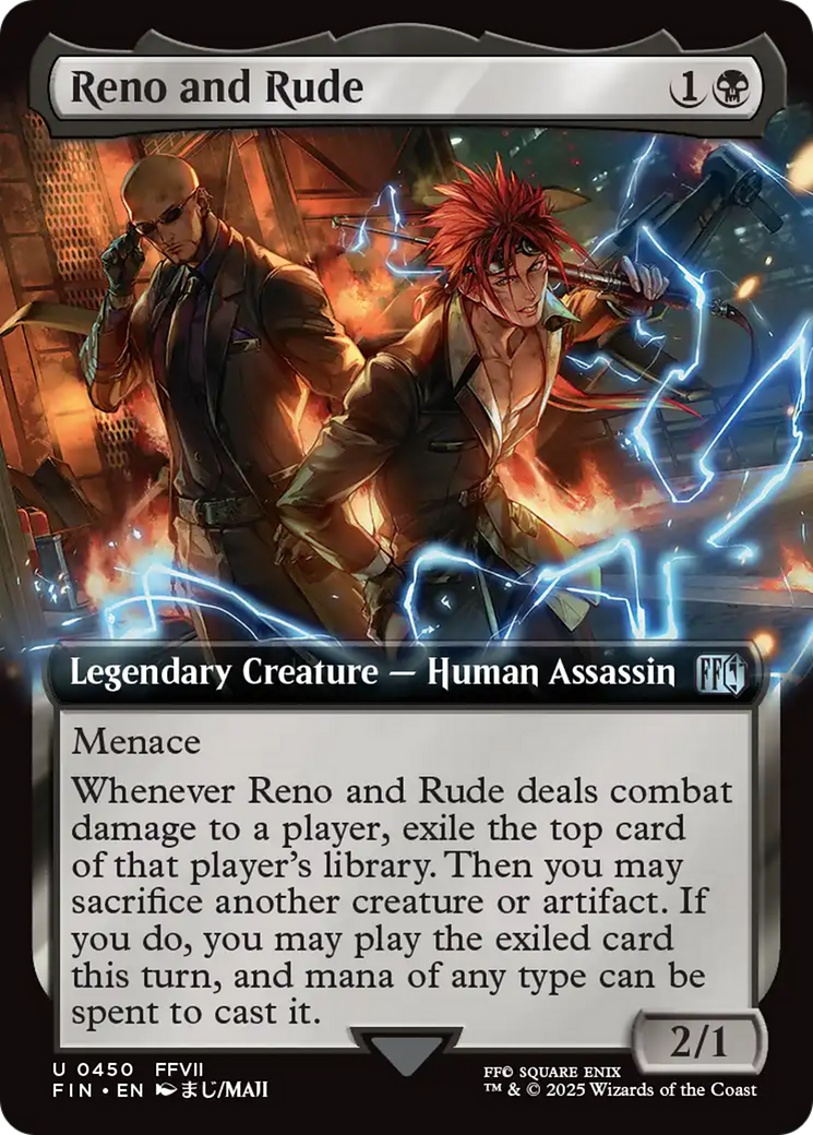 Reno and Rude (Extended Art) [FINAL FANTASY] | Exor Games Summserside