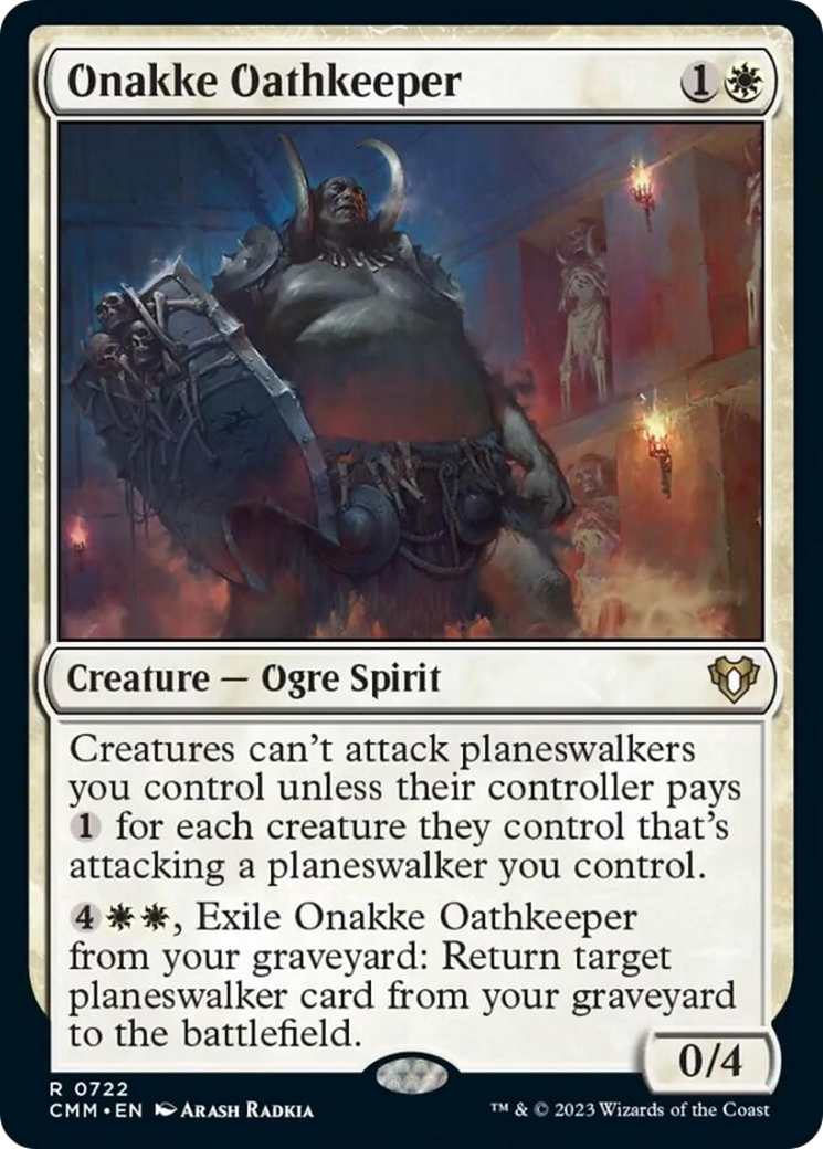 Onakke Oathkeeper [Commander Masters] | Exor Games Summserside