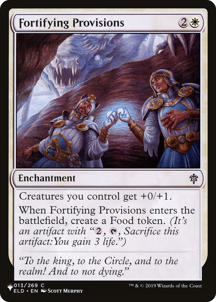 Fortifying Provisions [The List] | Exor Games Summserside