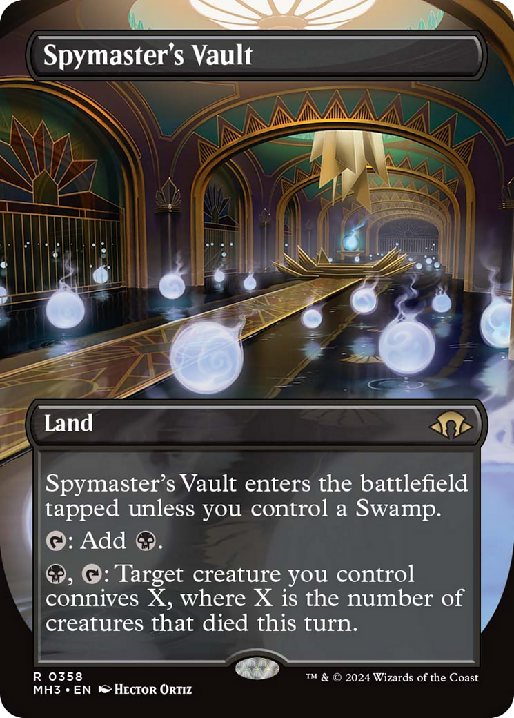 Spymaster's Vault (Borderless) [Modern Horizons 3] | Exor Games Summserside