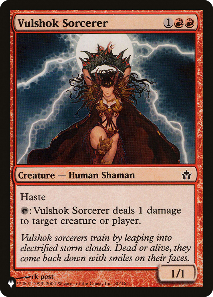 Vulshok Sorcerer [The List] | Exor Games Summserside
