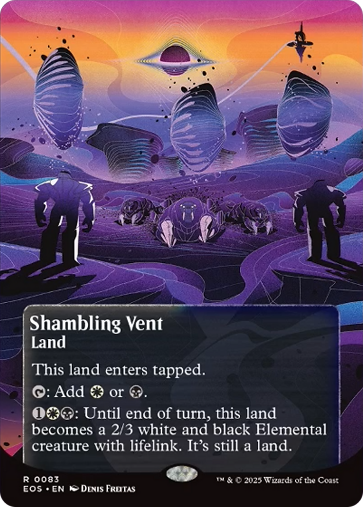 Shambling Vent (0083) (Borderless) [Edge of Eternities: Stellar Sights] | Exor Games Summserside