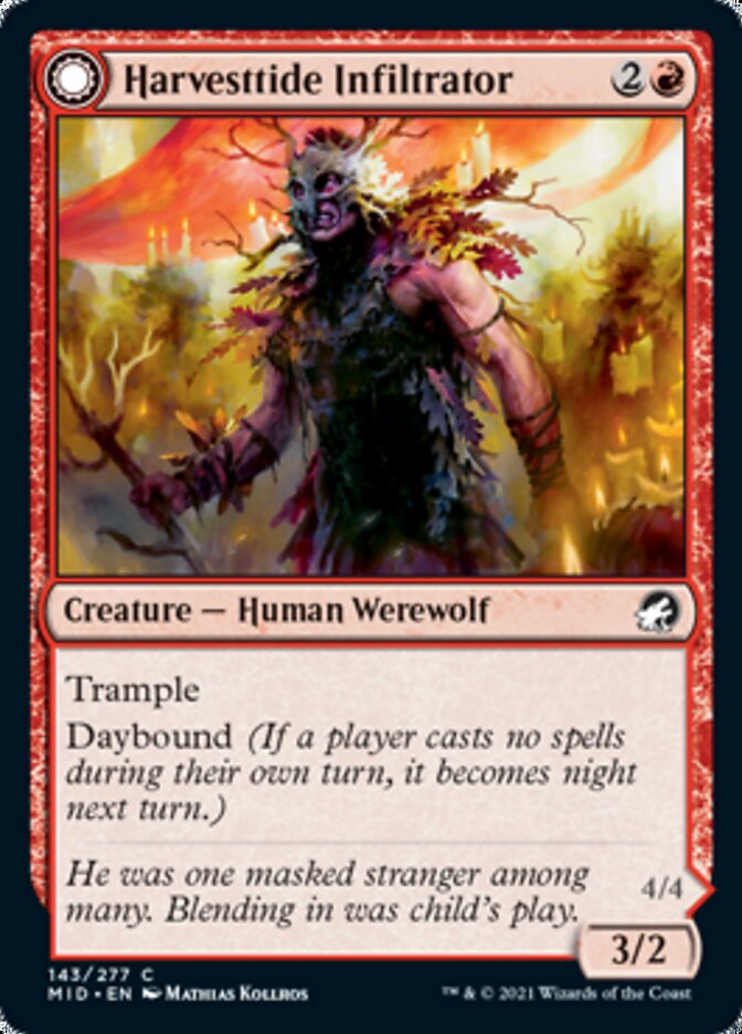 Harvesttide Infiltrator // Harvesttide Assailant [Innistrad: Midnight Hunt] | Exor Games Summserside