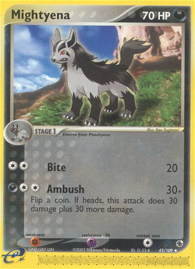 Mightyena (42/109) [EX: Ruby & Sapphire] | Exor Games Summserside