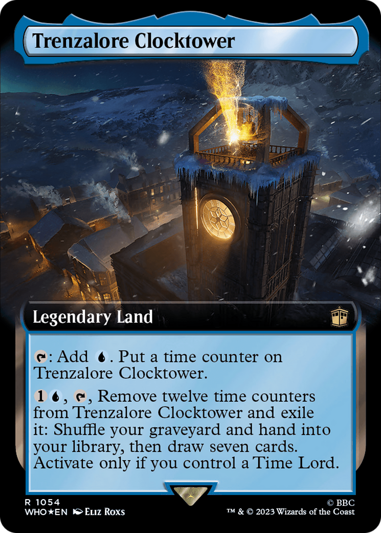 Trenzalore Clocktower (Extended Art) (Surge Foil) [Doctor Who] | Exor Games Summserside