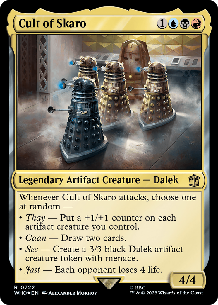 Cult of Skaro (Surge Foil) [Doctor Who] | Exor Games Summserside