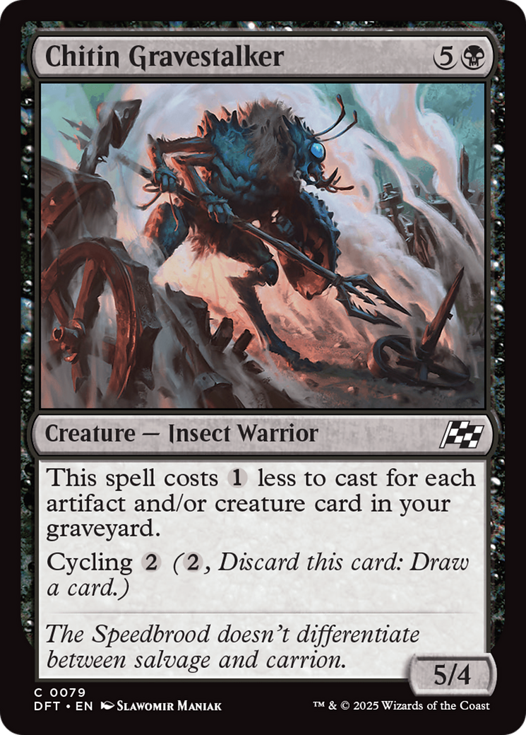 Chitin Gravestalker [Aetherdrift] | Exor Games Summserside
