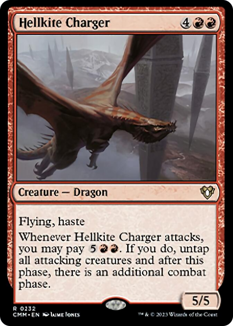 Hellkite Charger [Commander Masters] | Exor Games Summserside