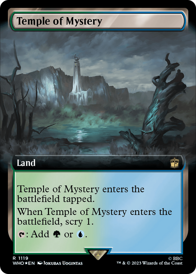 Temple of Mystery (Extended Art) (Surge Foil) [Doctor Who] | Exor Games Summserside