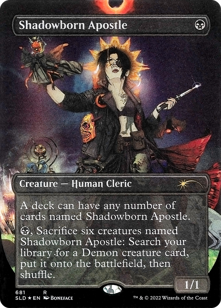 Shadowborn Apostle (681) (Borderless) [Secret Lair Drop Promos] | Exor Games Summserside