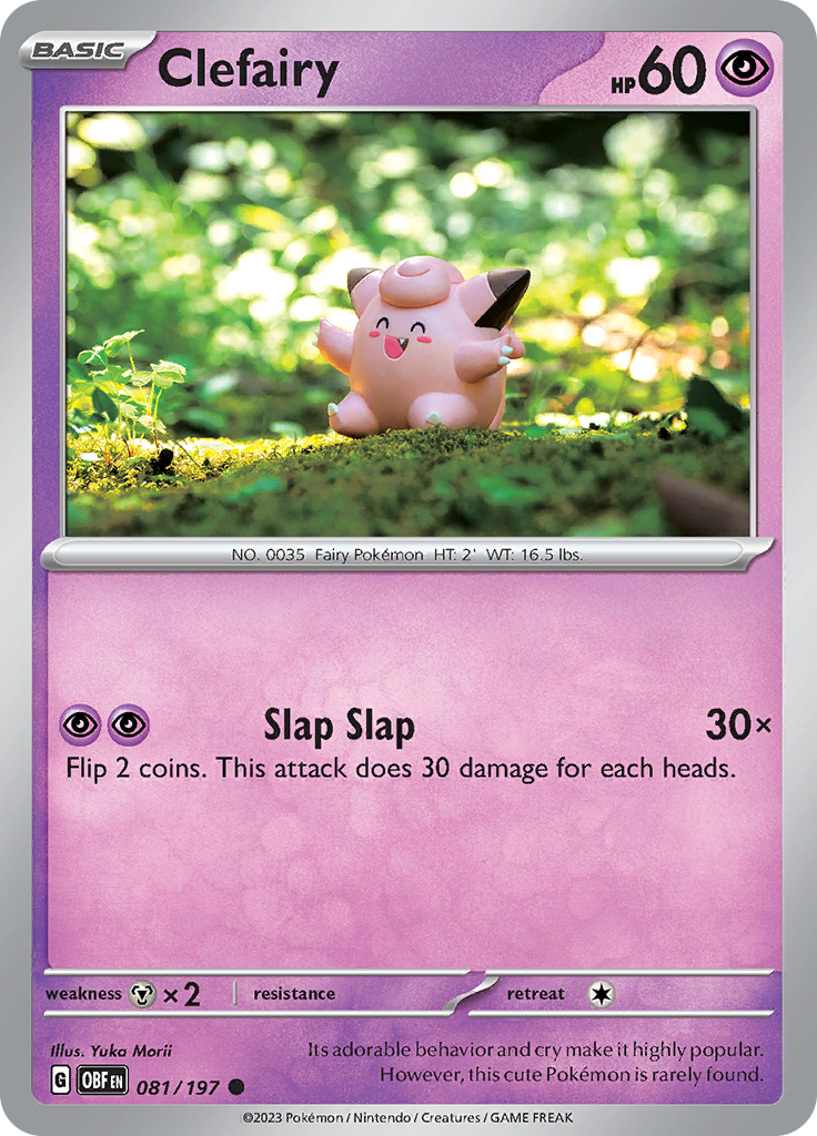 Clefairy (081/197) [Scarlet & Violet: Obsidian Flames] | Exor Games Summserside