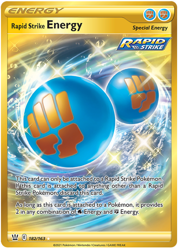 Rapid Strike Energy (182/163) [Sword & Shield: Battle Styles] | Exor Games Summserside