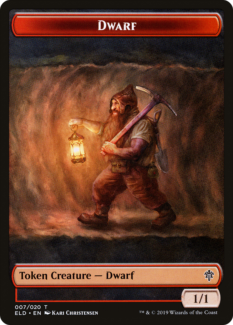 Soldier (UMA) // Dwarf (ELD) Double-Sided Token [The List] | Exor Games Summserside