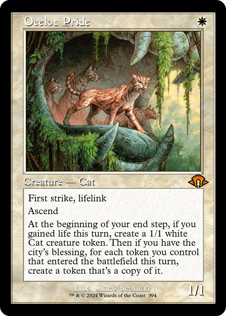 Ocelot Pride (Retro) [Modern Horizons 3] | Exor Games Summserside