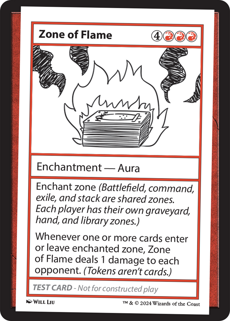 Zone of Flame [Mystery Booster 2 Playtest Cards] | Exor Games Summserside