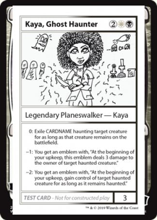 Kaya, Ghost Haunter (2021 Edition) [Mystery Booster Playtest Cards] | Exor Games Summserside