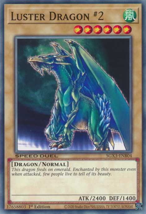 Luster Dragon #2 [SGX3-ENB04] Common | Exor Games Summserside