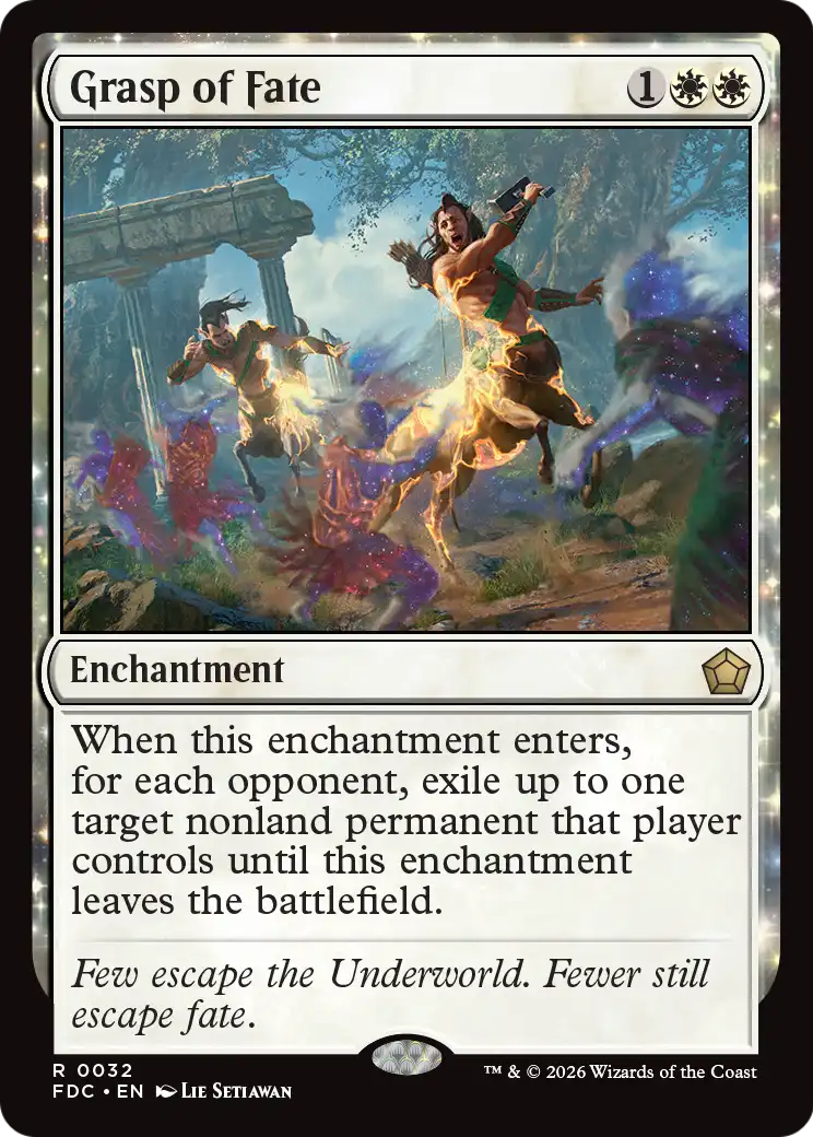 Grasp of Fate [Foundations Commander] | Exor Games Summserside