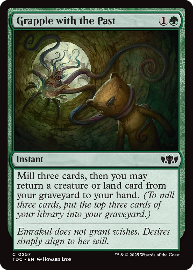 Grapple with the Past [Tarkir: Dragonstorm Commander] | Exor Games Summserside