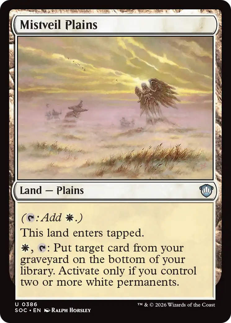 Mistveil Plains [Secrets of Strixhaven Commander] | Exor Games Summserside