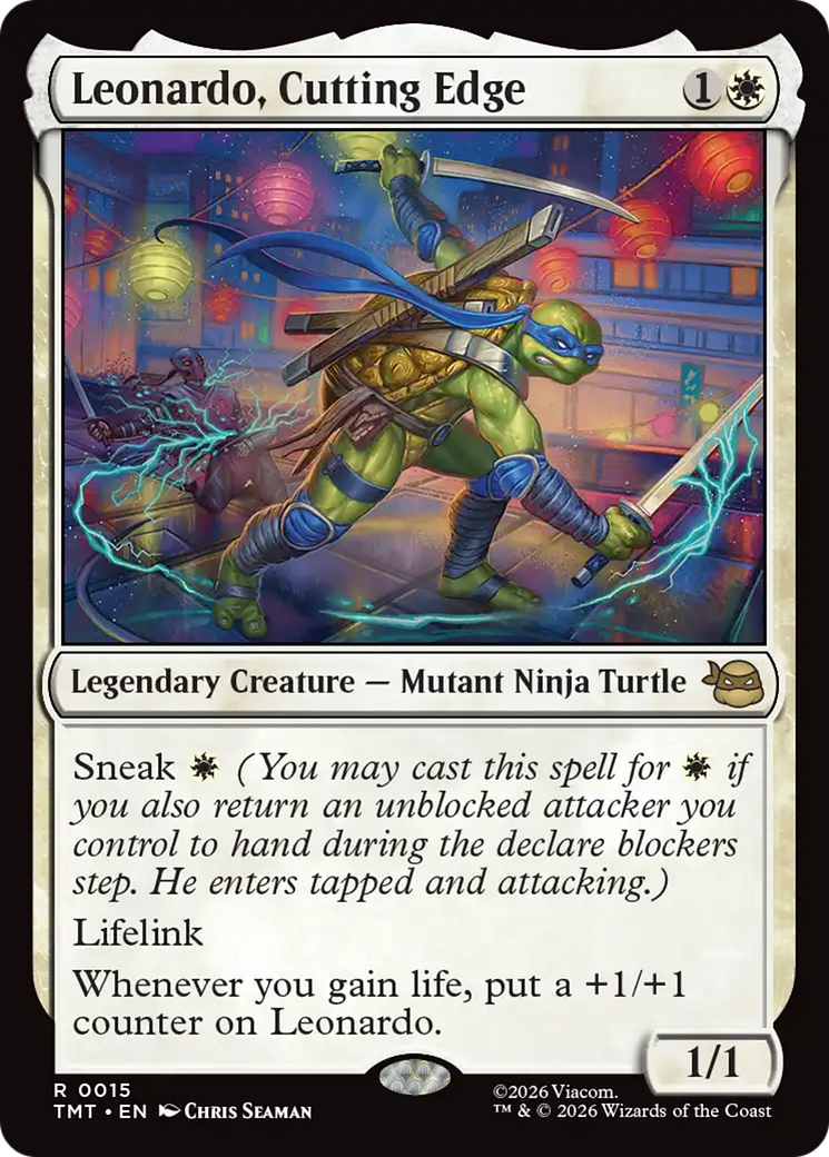 Leonardo, Cutting Edge [Teenage Mutant Ninja Turtles] | Exor Games Summserside