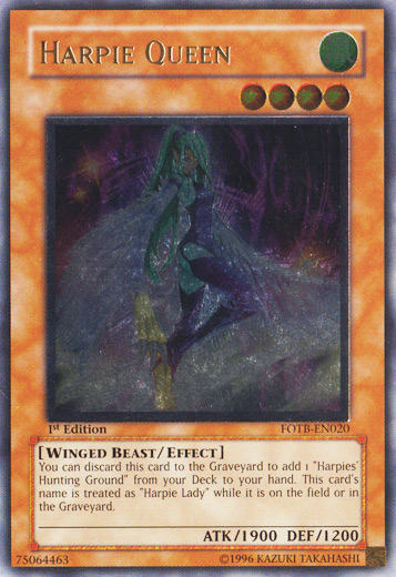 Harpie Queen [FOTB-EN020] Ultimate Rare | Exor Games Summserside