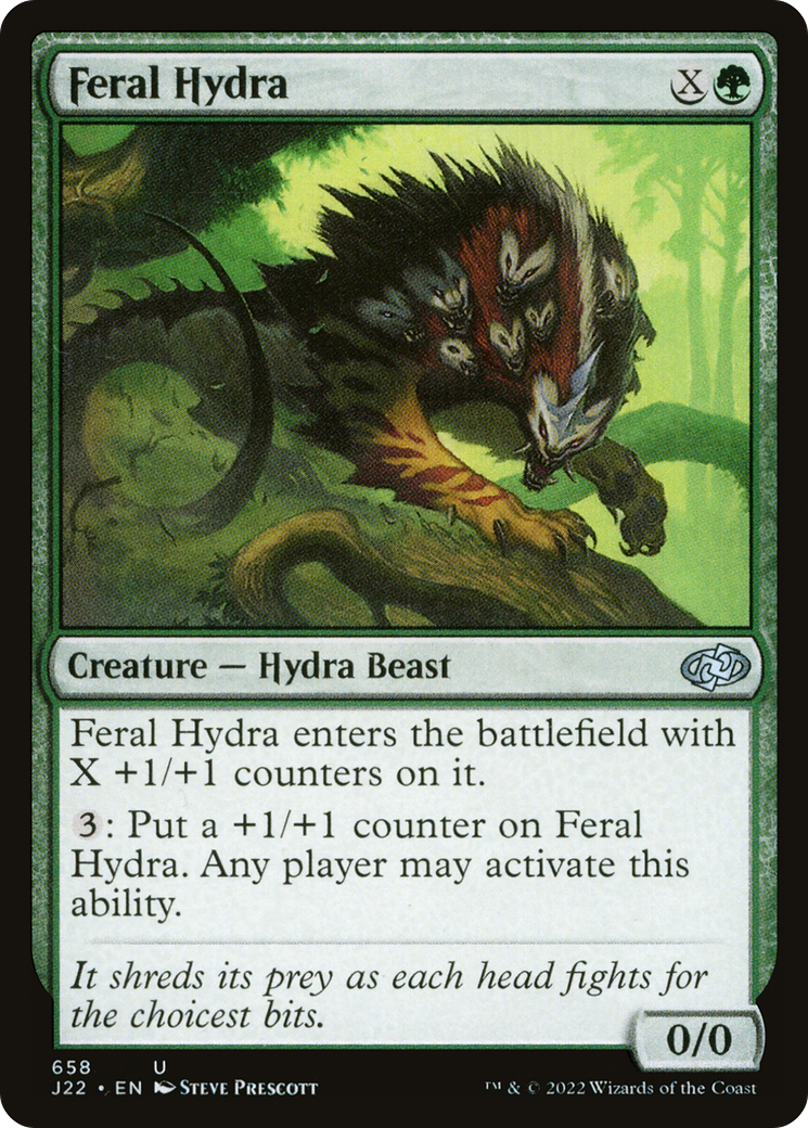Feral Hydra [Jumpstart 2022] | Exor Games Summserside
