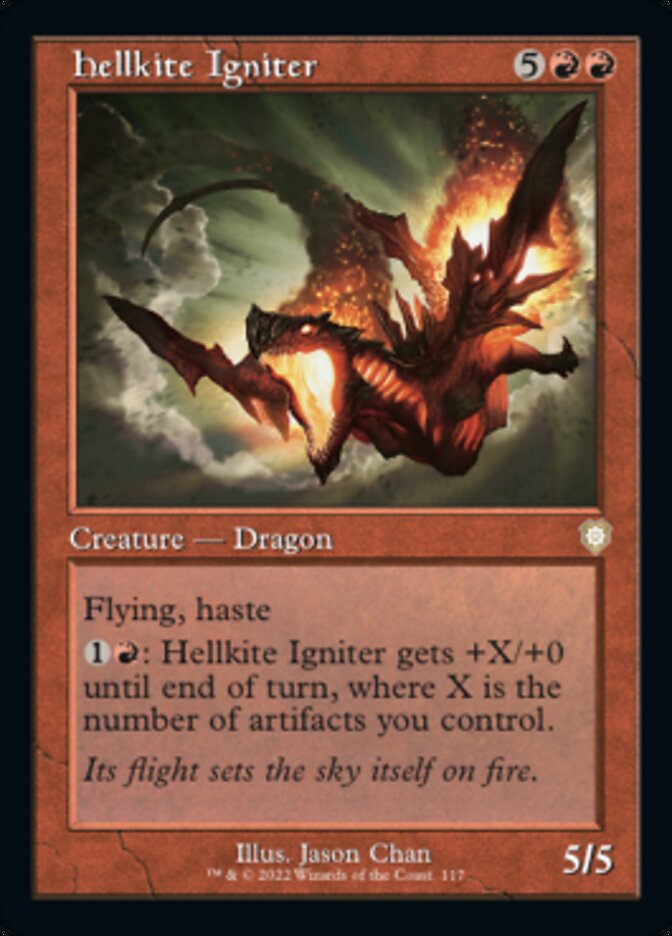 Hellkite Igniter (Retro) [The Brothers' War Commander] | Exor Games Summserside