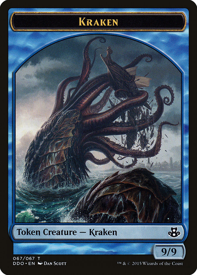 Kraken Token [Duel Decks: Elspeth vs. Kiora] | Exor Games Summserside