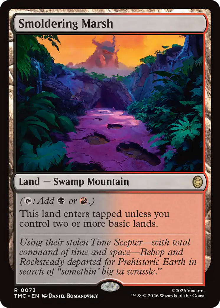 Smoldering Marsh [Teenage Mutant Ninja Turtles Commander] | Exor Games Summserside