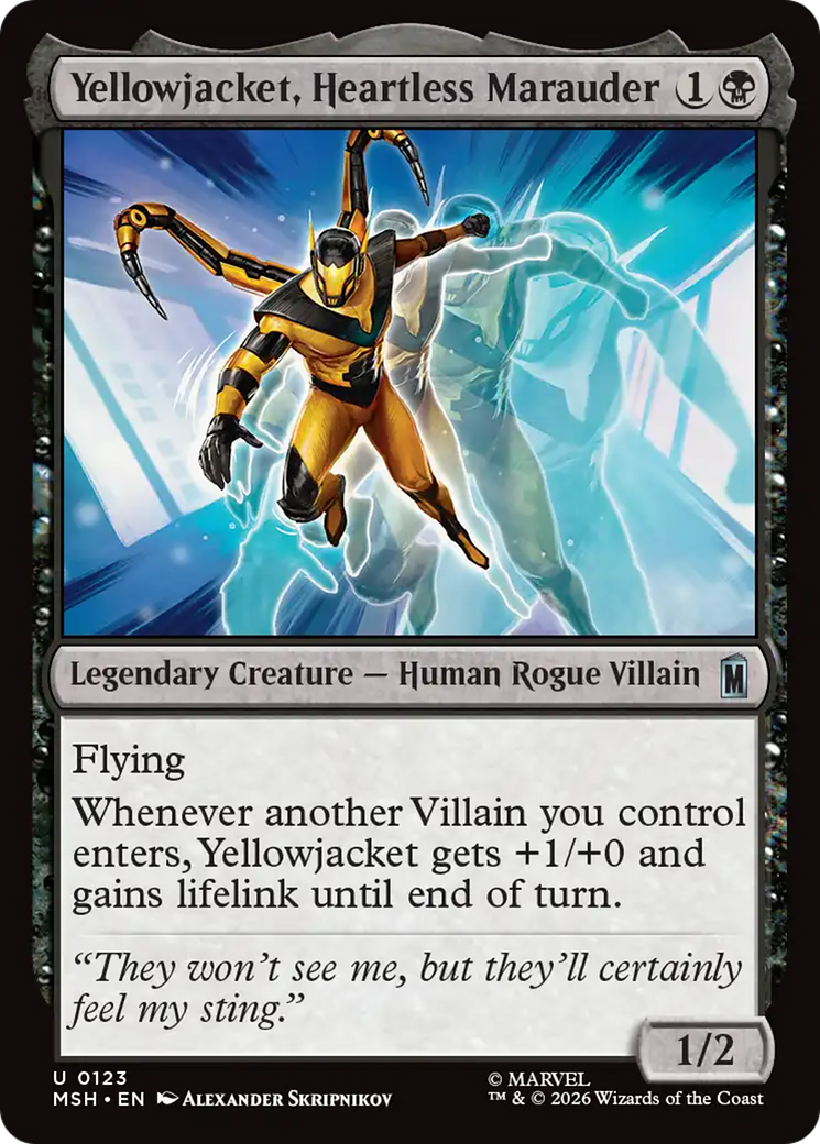 Yellowjacket, Heartless Marauder [Marvel Super Heroes] | Exor Games Summserside