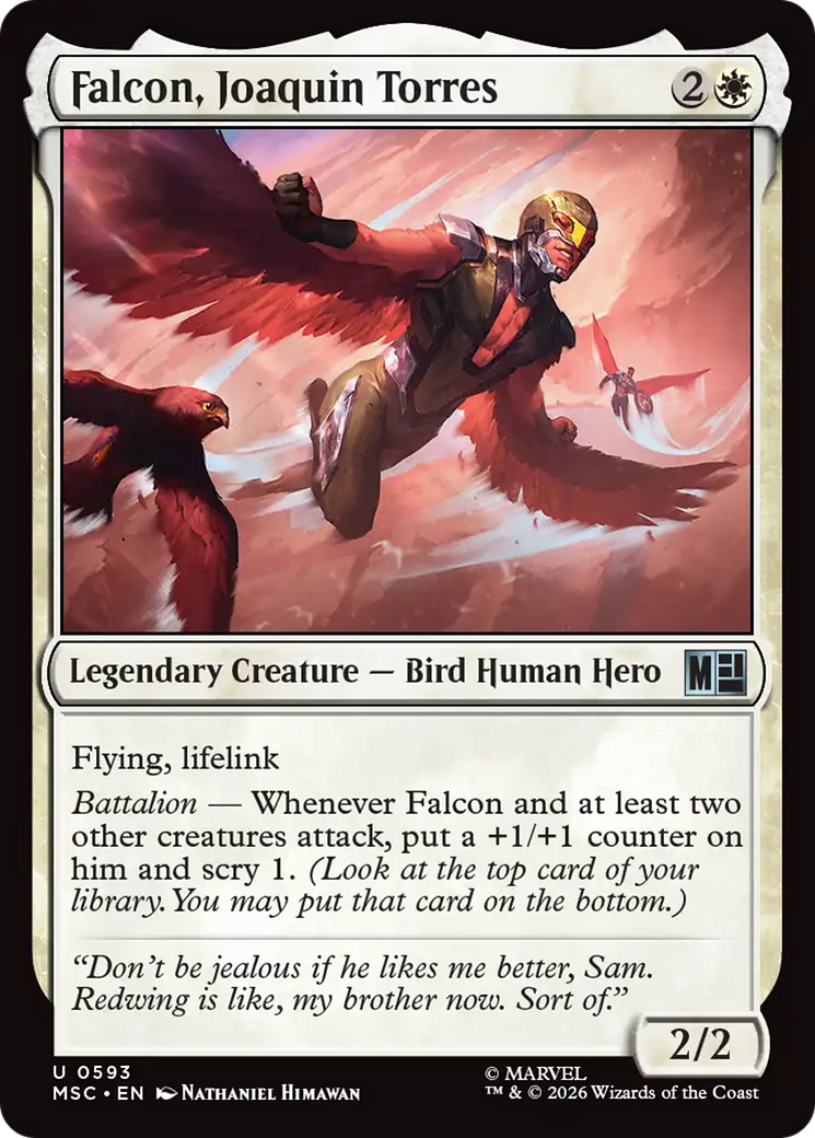 Falcon, Joaquin Torres [Marvel Super Heroes Commander] | Exor Games Summserside