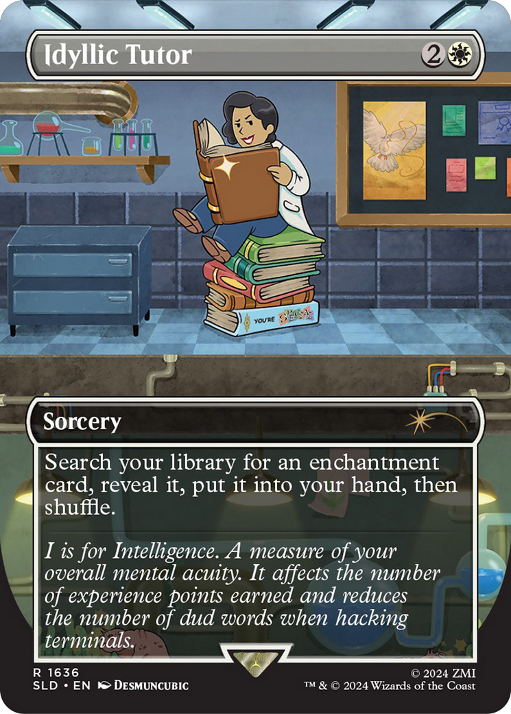 Idyllic Tutor (1636) (Rainbow Foil) [Secret Lair Drop Series] | Exor Games Summserside