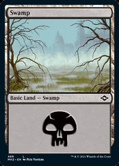 Swamp (486) (Foil Etched) [Modern Horizons 2] | Exor Games Summserside