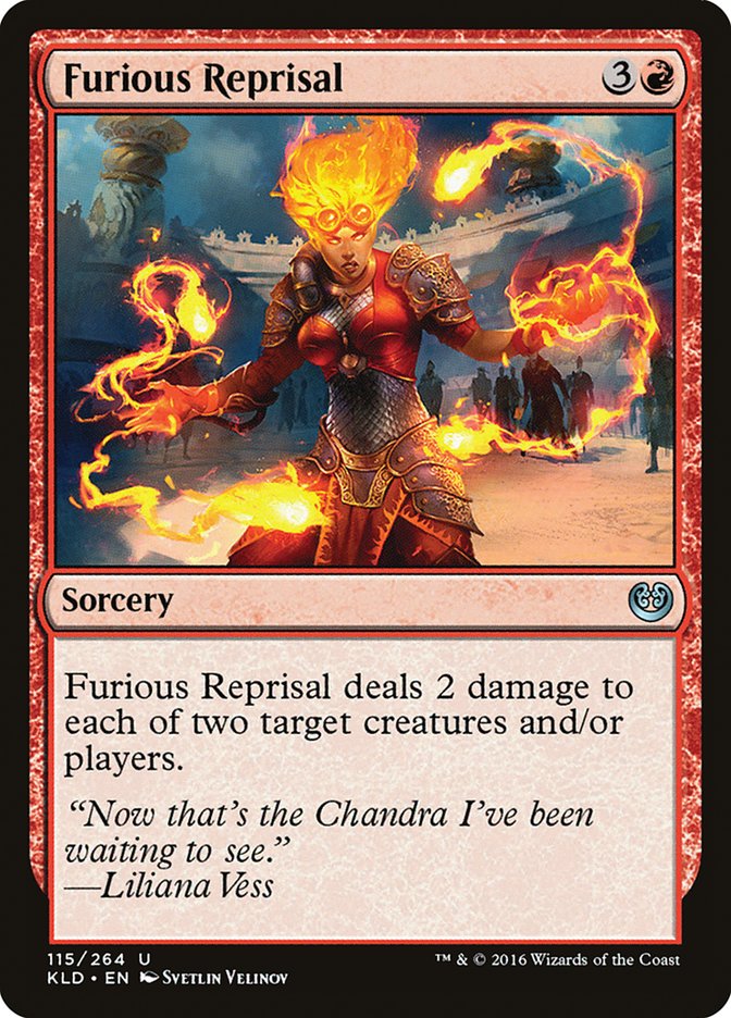 Furious Reprisal [Kaladesh] | Exor Games Summserside