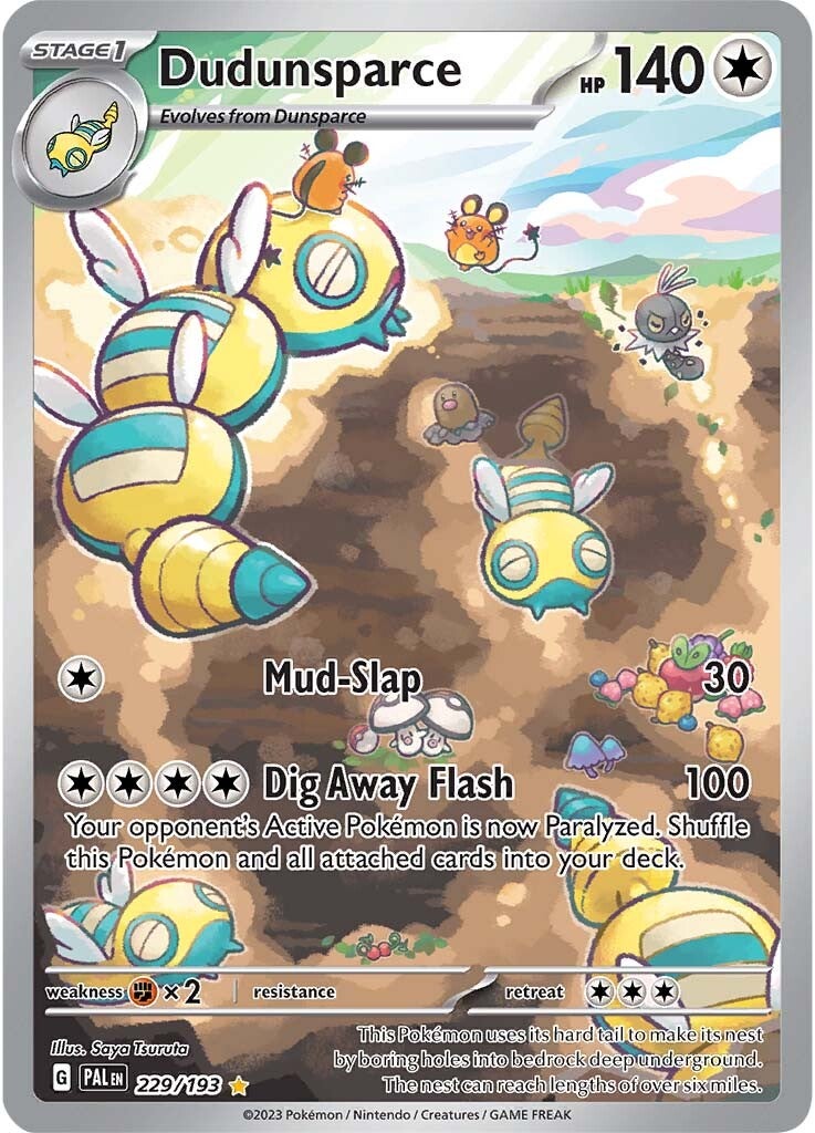 Dudunsparce (229/193) [Scarlet & Violet: Paldea Evolved] | Exor Games Summserside