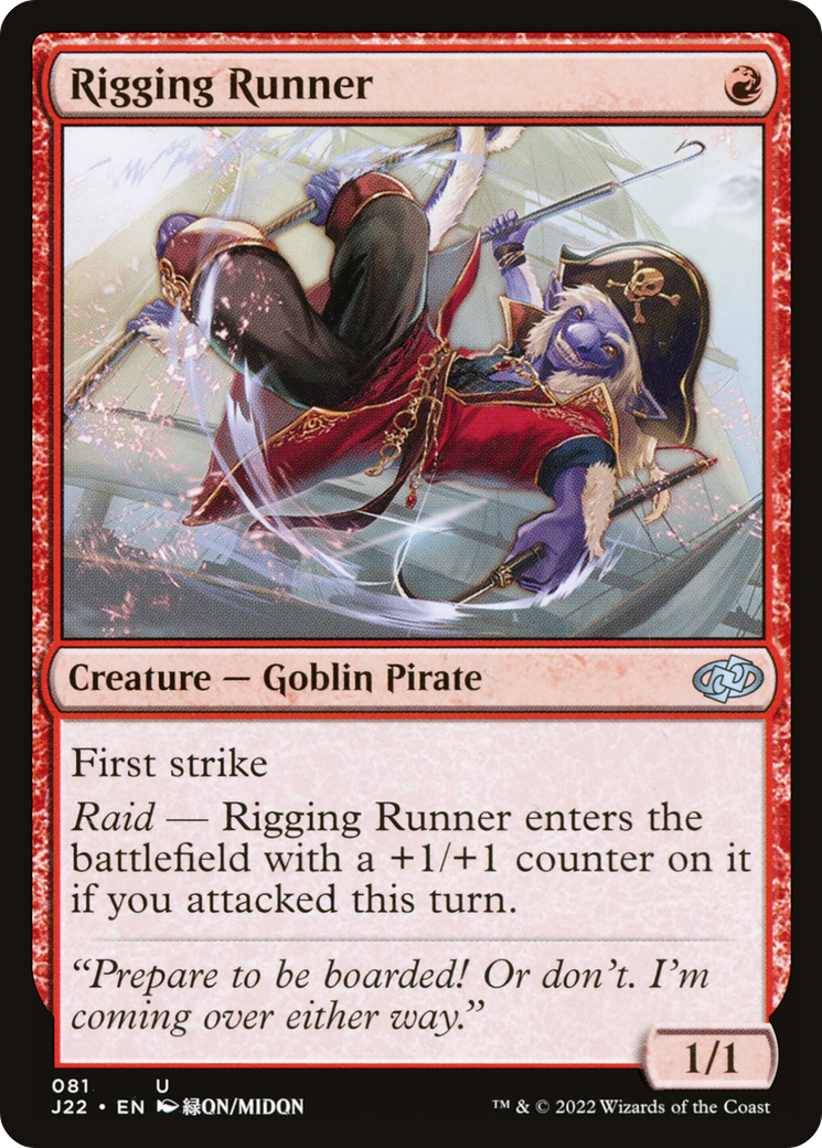 Rigging Runner [Jumpstart 2022] | Exor Games Summserside